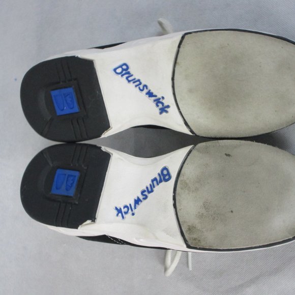Brunswick Shoes Brunswick K141 Stealth Bowling Shoes Black White